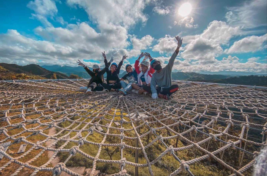 Treasure Mountain With Obstacle Course, Giant Seesaw and Bosay Falls Day Tour Private Day Tour