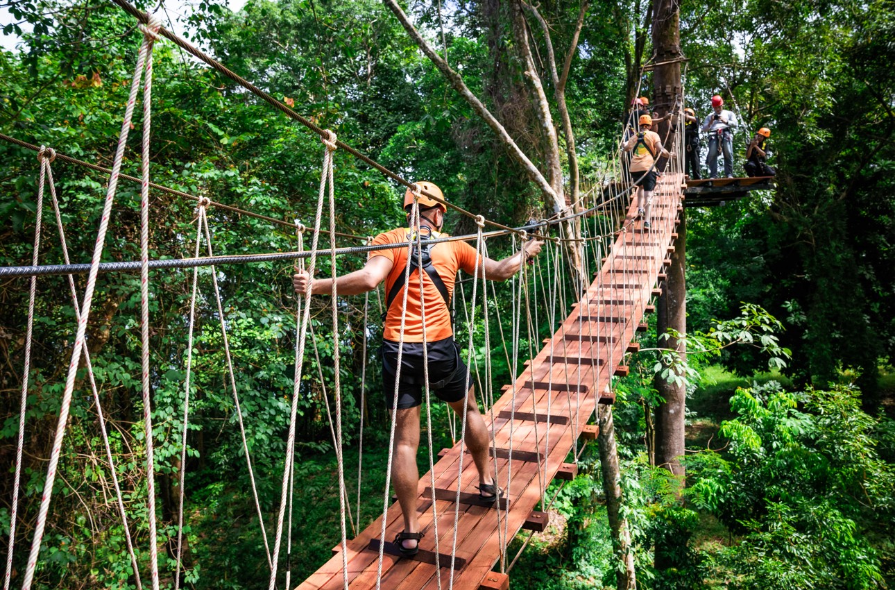 Skyrock Jungle Adventure at Khaolak