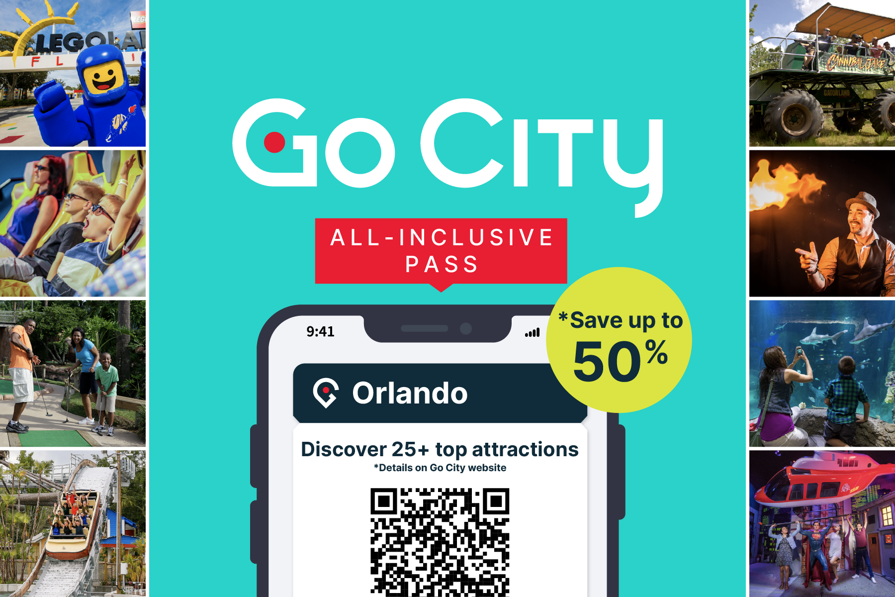 Go City: Orlando ​All-Inclusive Pass