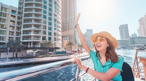 Dubai Marina Dhow Sightseeing Cruise Day Tours
