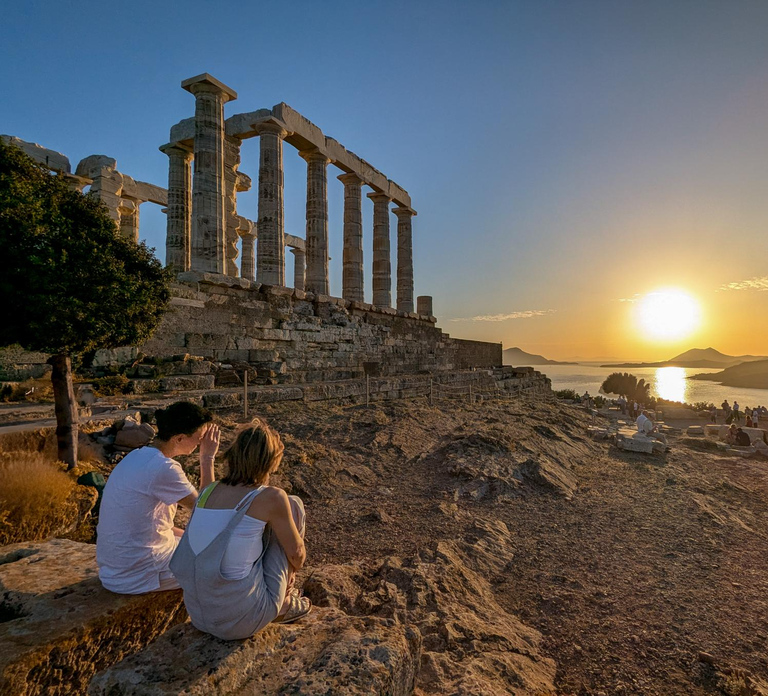 Sounion Private Tour: Just Your Group & Pro Photos