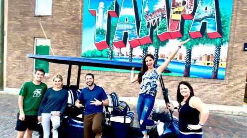 Guided Tampa Sightseeing Tour in a Deluxe Street Legal Golf Cart Day Tours