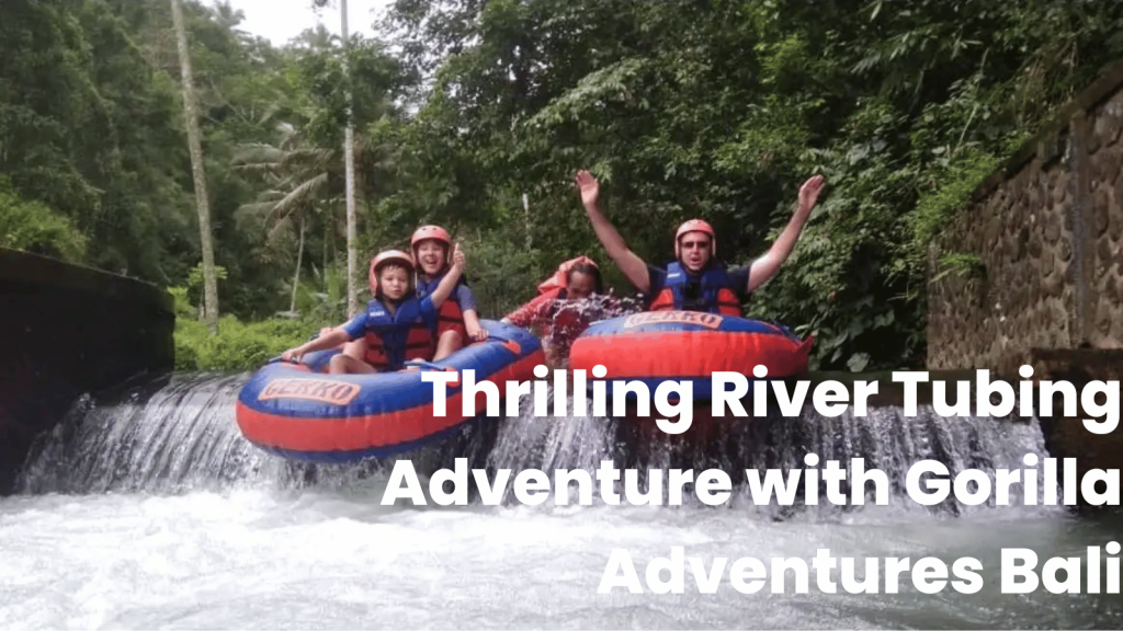 Thrilling River Tubing Adventure with Gorilla Adventures Bali